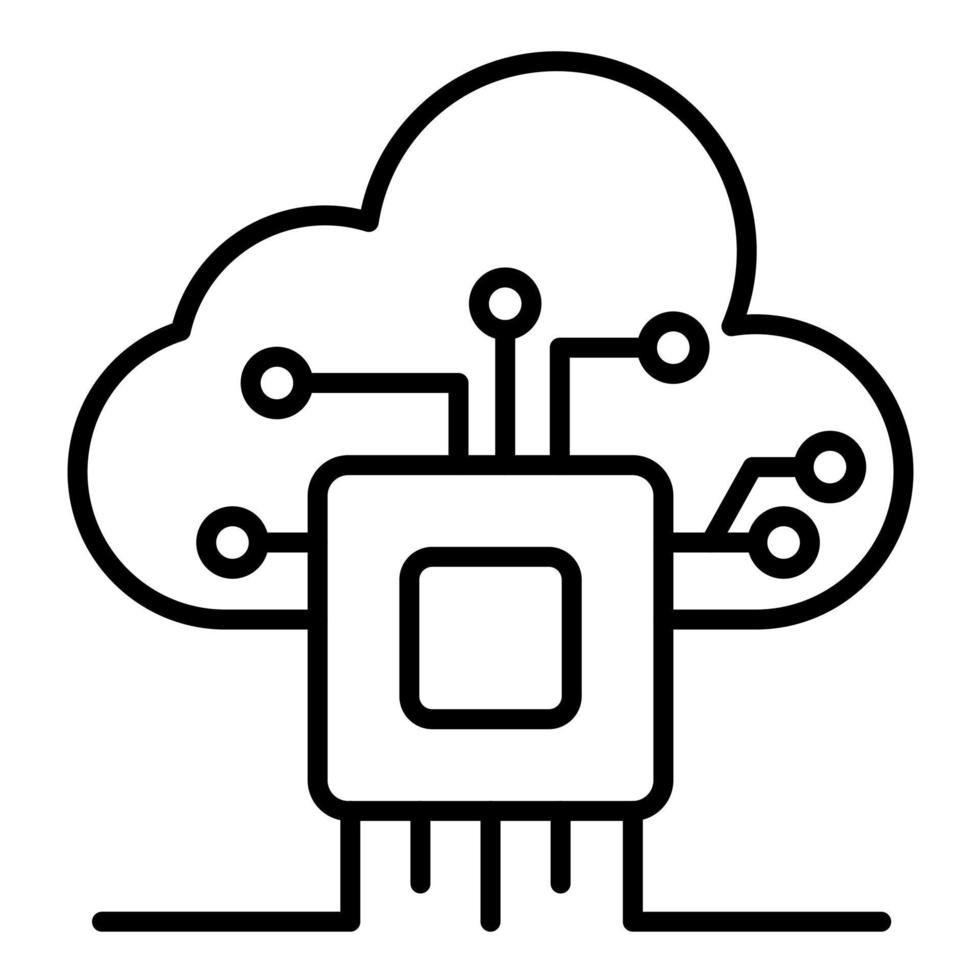 Cloud Architecture Icon